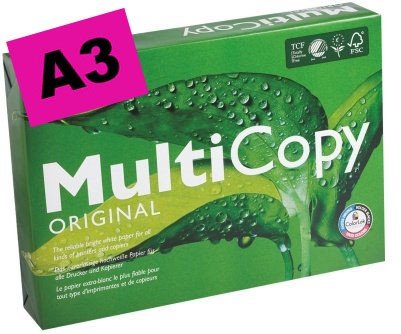 kopírovací papír MultiCopy A3, 80g, 500 listů