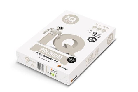 kancelsk papr IQ Premium Triotec A4, 80g, 500 list