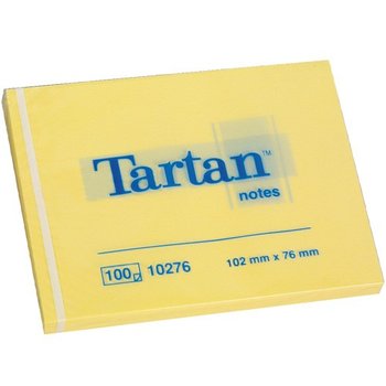 3M Tartan 657/76x102mm žlutý, 100 lístků