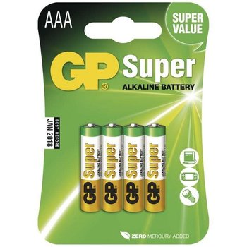 alkalick baterie GP Super LR03 (AAA), 4ks