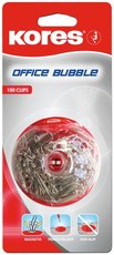 magnetický držák Office Bubble + 100ks dopisních sponek