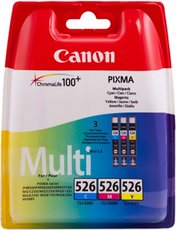 Canon CLI-526 pack c,m,y (4541B009)