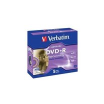DVD+R Verbatim 16x/4,7GB/ jewel box 5ks