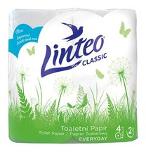 toaletní papír Linteo Classic 2-vrstvý, 4 role