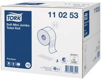 toaletní papír jemný 2-vrstvý Mini Jumbo Tork 110253/T2/12 rolí