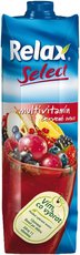 Relax Select multivitamín červené ovoce 1l, 12ks