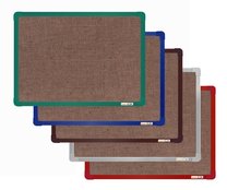 textilní tabule 120x90cm barevný hlinikový rám