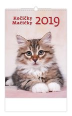 Nástěnný kalendář- Kočičky/Mačičky
