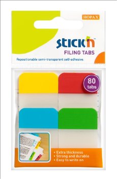 zloky plast Stickn by Hopax neon 38x25mm, 4x20 lstk