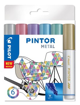 popisova Pilot Pintor Metal M, sada 6ks