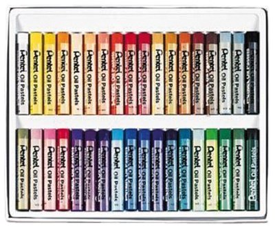 olejov pastely Pentel PHN  sada 36 ks