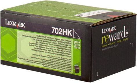 Lexmark 70C2HK0 (702HK) black