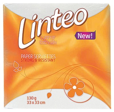 ubrousky Linteo Satin 33x33cm, 100ks