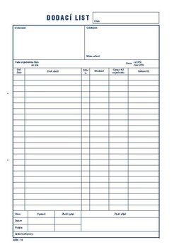 dodac listy A4 NCR .13, 100 list