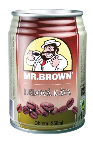 Mr. Brown ledov kva 0,25l plech, 24ks