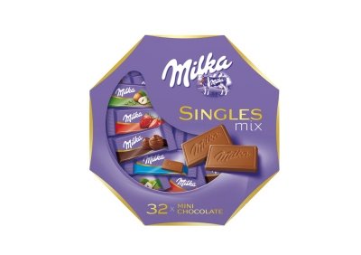 Milka Singles mix, 32ks okold 4,7g