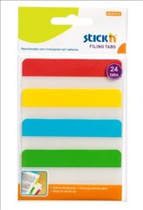 zloky plast Stickn by Hopax neon 38x76mm, 4x6 lstk