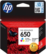 HP CZ102AE No.650 color