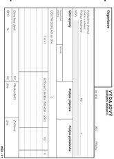 vdajov pokladn doklad NCR .41, 100 list