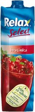 Relax Select brusinka 1l, 12ks