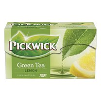 čaj Pickwick zelený čaj citron, 20x2g